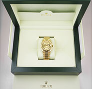 Rolex Oyster Perpetual Day-Date 18238 - Champagne Roman Numeral Dial