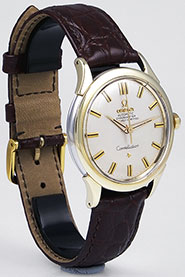 Omega Constellation 18K Yellow Gold Capped/Steel Case - Silver Dial - Calibre 505