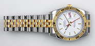 Rolex Oyster Perpetual DateJust 16233 - Champagne Diamond Dial