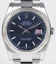 Rolex Oyster Perpetual DateJust 126234 36mm Blue