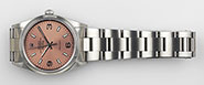 Rolex Oyster Perpetual Air-King Salmon Pink Dial 14000