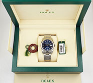 Rolex Oyster Perpetual DateJust 116200 - Dark Blue Metallic Dial