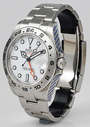 Rolex Oyster Perpetual Explorer II 216570 - White Dial