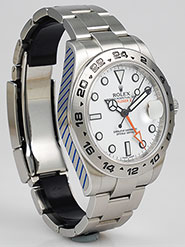 Rolex Oyster Perpetual Explorer II 216570 - White Dial