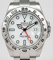 Rolex Oyster Perpetual Explorer II 216570 - White Dial