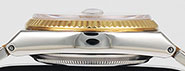 Rolex OysterQuartz 18K/SS 17013 - Original Black Dial