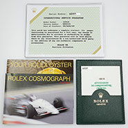 Rolex Oyster Perpetual Zenith Daytona 18K White Gold 16519 White Dial